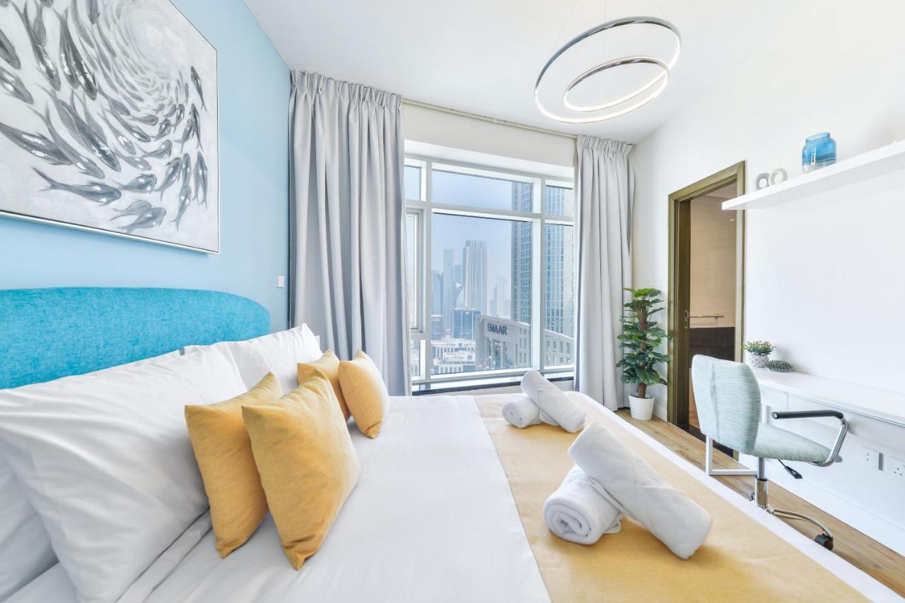 דירות Lofts - Downtown Luxury - 5 Min Walk To Dubai Fountain! מראה חיצוני תמונה