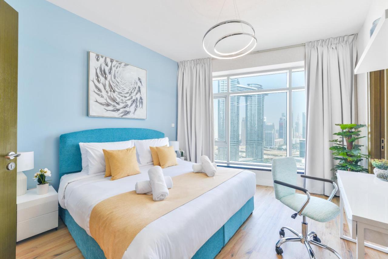 דירות Lofts - Downtown Luxury - 5 Min Walk To Dubai Fountain! מראה חיצוני תמונה